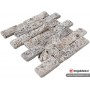 5x10 RUSTİK Patlatma Eskitme Traverten Taş Duvar Kaplama - DT1617